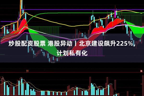 炒股配资股票 港股异动丨北京建设飙升225%，计划私有化